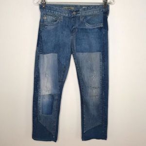 AG the drew soft straight leg boyfriend jeans